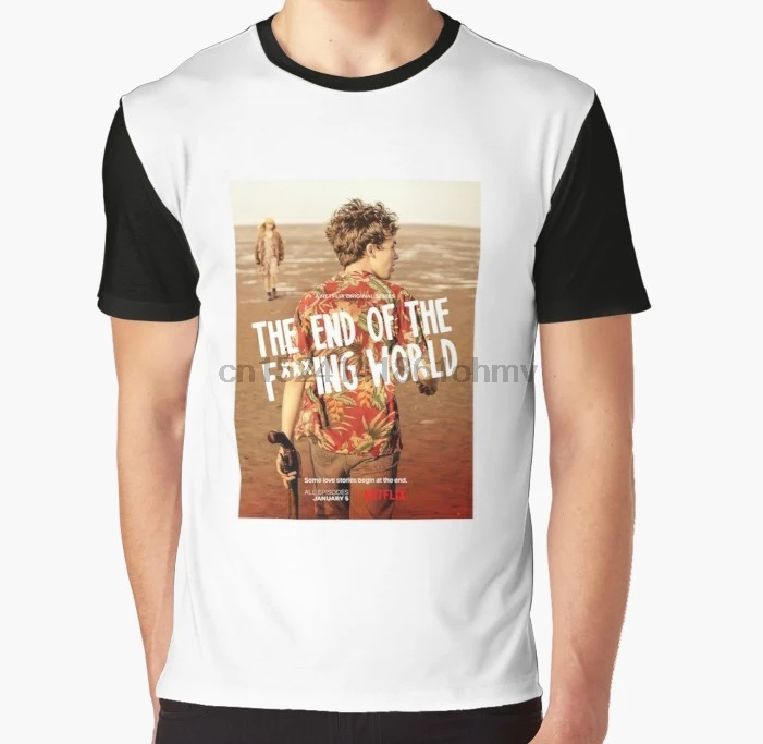 

All Over Print 3D Women T Shirt Men Funny tshirt the end of the f ing world teotfw Graphic T-Shirt