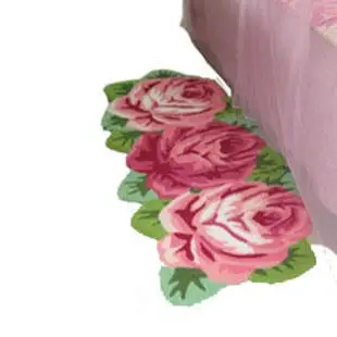

2014 Sale Alfombra Three New Long Bed of Roses Pad . Sofa Cushion Bedroom Carpet. Marriage Premises Blended Carpet