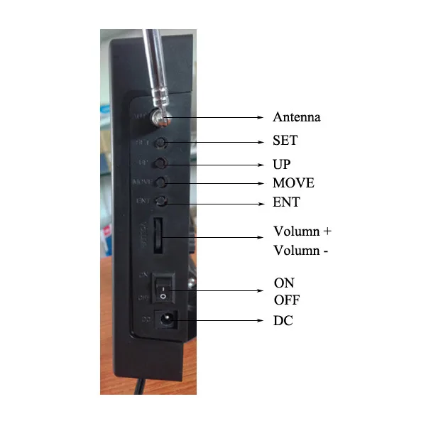 K-4-C display function key on right side 