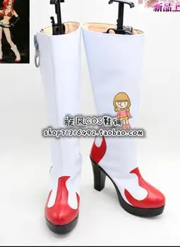 

Tengen Toppa Gurren Lagann Yoko Littner Viral Red Cosplay Shoes Boots