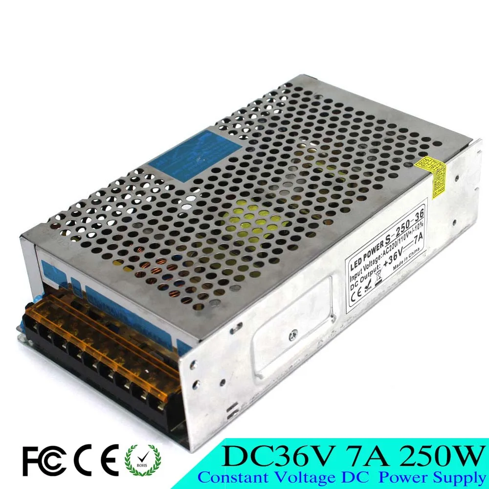 Best quality DC36V 7A 250W Switching Switch Power Supply