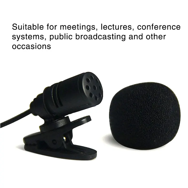 Портативные микрофоны для конференций 3 5 мм|clip microphone|conference microphonemicrophone lapel |