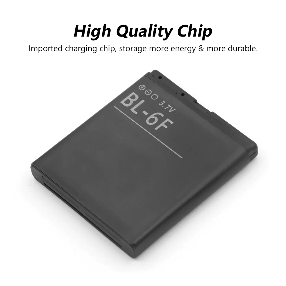 2019 оригинальный Горячая Распродажа 1200 мАч BL 6F BL6F для Nokia N78 N79 N95 6788 6788I сменная