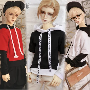 

New BJD Fashion Movement 3 colors Hooded Tops 1/3 Uncle SD Doll Clothes