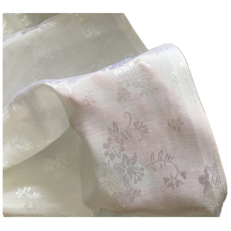 

1 meter jacquard fabric for sewing Fuchun Spining cotton fabrics viscose cloth quilting for patchwork telas zakka fat quarters