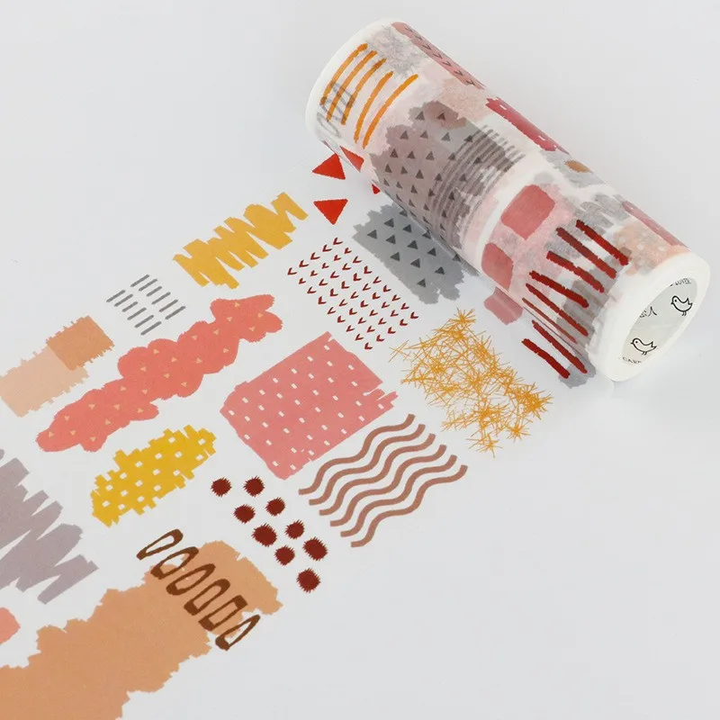 1 шт. 10 см x 5 м lazy collage scale васи лента для детей diy дневник декоративная клейкая kawaii
