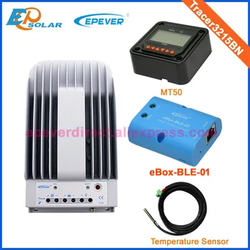

30A 12V charging regulator MPPT EPEVER Solar power bank regulator eBOX BLE temp sensor and MT50 Meter Tracer3215BN factory