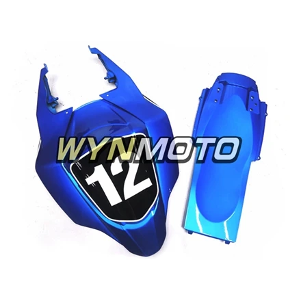 Выполните обтекатели комплект для GSXR1000 2007-2008 07 08 K7 покрытия для автостайлинга из ABS пластика на кузов светло-голубой красочные капоты обтекатели комплект рамы