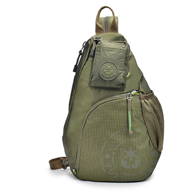 

High Quality Waterproof Chest Backpack Daypack Men Cross Body Shoulder Bags Travel Fashion Male Oxford Sling Knapsack Rucksack