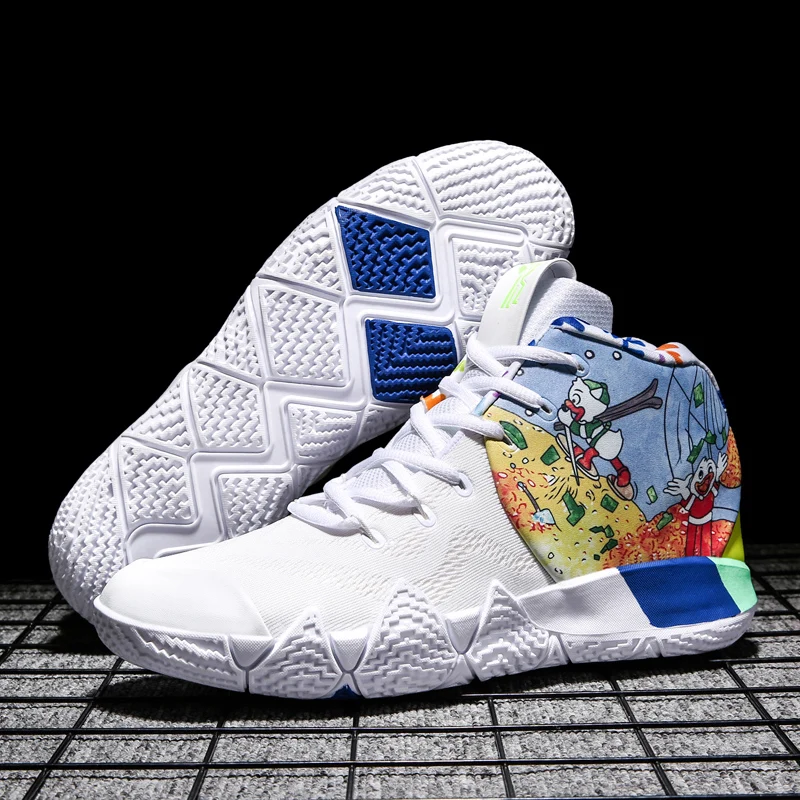 

Hemmyi Men Basketball Shoes Light Basketball Boot Anti-skid Comfortable Breathable Outdoor Sports Shoes Men Basketball Sneakers