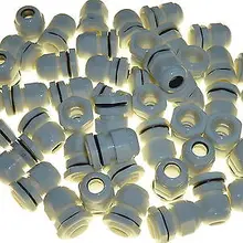 50x20 мм кабель сжатия желез белый Водонепроницаемый IP68 M20 ТРС сальника