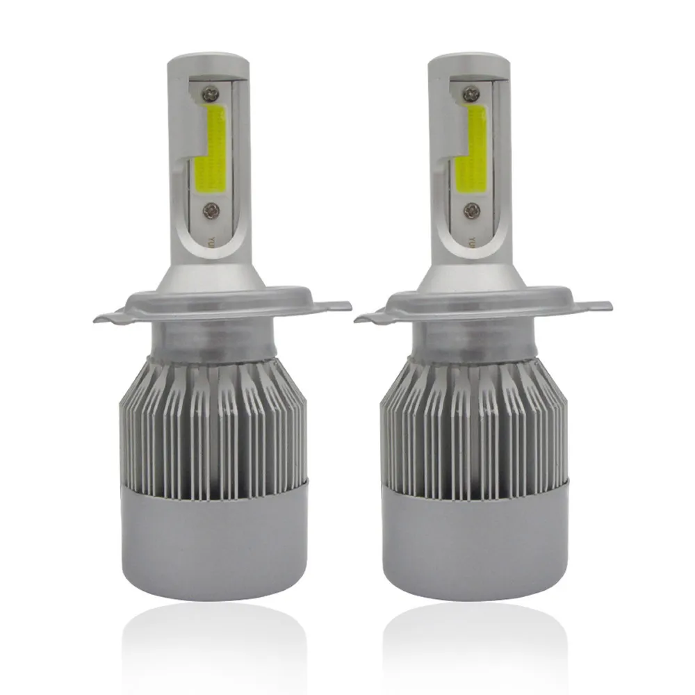 COB H4 HB2 9003 108W DC 9-32V 16200LM светодиодный комплект фар Hi/Lo лампы питания Автомобильный светодиодный фонарь 6000K белый светодиодный фонарь для авто