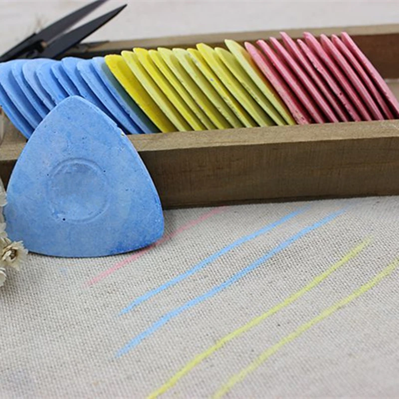 

Colorful Tailor Chalk Sewing Dressmakers Clothing Pattern Making with Good Packing Garment DIY Tool 4 Colors 30 PCs/ 1 Set