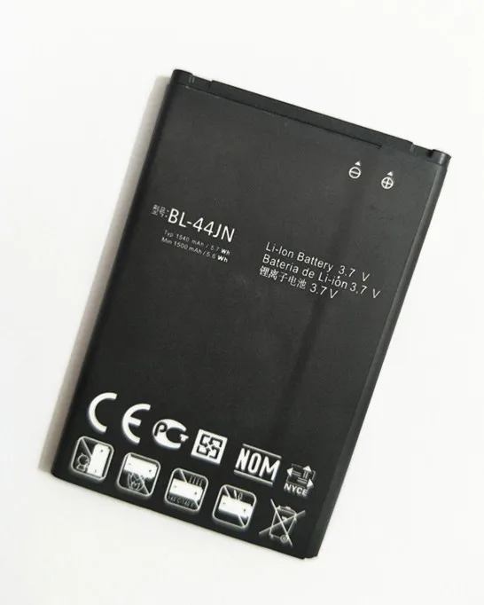 

NEW 1540mAh BL-44JN BL 44JN Mobile Phone Li-ion Battery for LG P970 E730 P690 P693 E510 C660 p698 c660 ms840 L5 E610 E730 E400