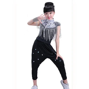 

Children's Hip Hop Dance Performances Children's Ds Modern Dance Clothing Jazz Dance Costumes for Boys and Girls