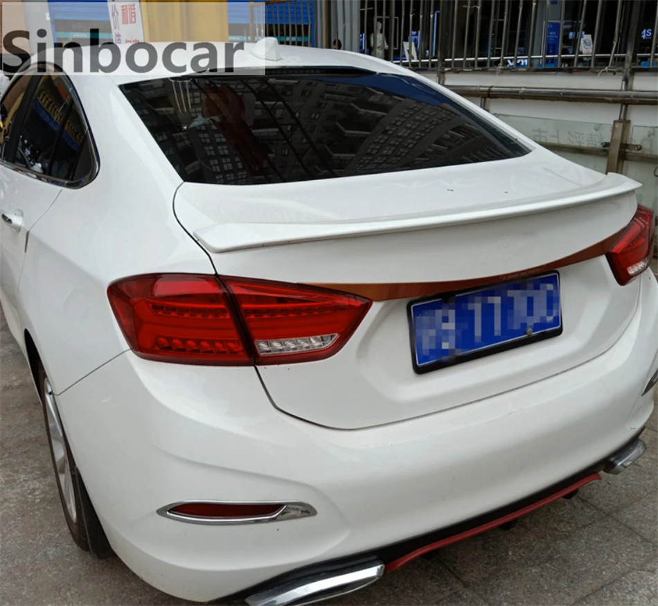 Цветной задний спойлер для Chevrolet Cruze 2017 2018 2019|Спойлеры и крылья| |