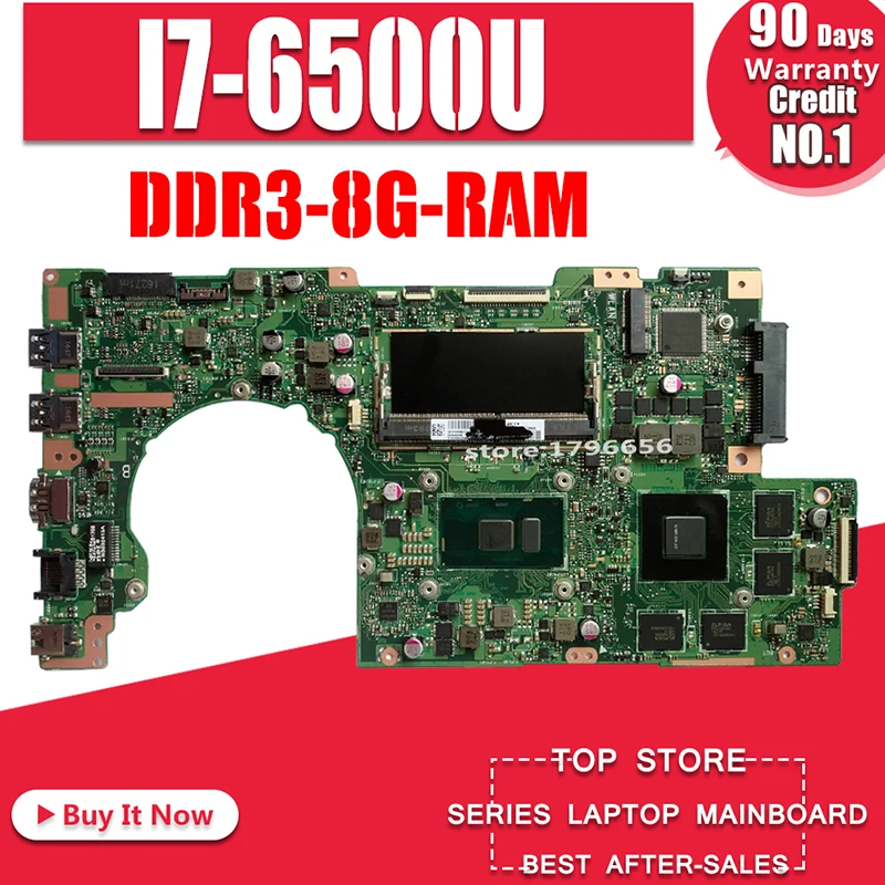 Материнская плата для ноутбука For Asus K501UW K501UWK K501UXM K501UX K501UB тест оригинальная