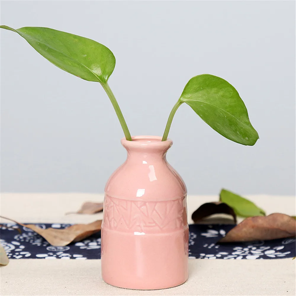 

European Profile Companion Diamond Modern Porcelain Vase Ceramic Fashion Flowerp