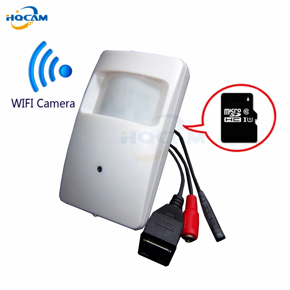 HQCAM TF SD card wireless 720P wifi P2P Mini IP Camera Security wi fi Indoor CCTV TF card camera