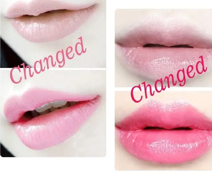 

Lip Stick Jelly Flower Transparent temperature Color Changing Lipstick Long Lasting With 6 Colors Flower Green Lipsticks