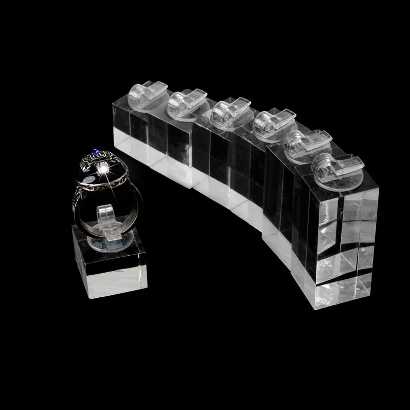 

7Pcs 7sizes Finger Ring Display Stand Holder for Home Jewelry Shop