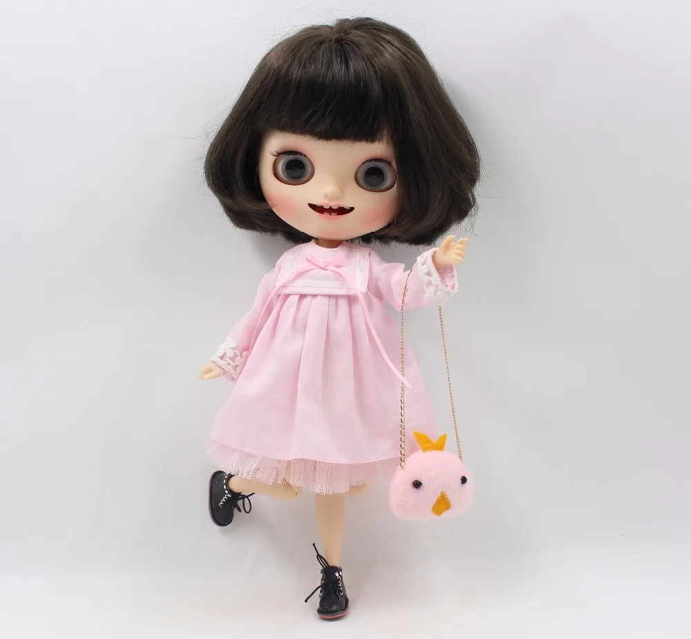 Ледяное DBS Blyth кукла совместное тело милое платье курица мешок прекрасная девочка