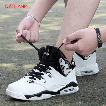 

Men's Breathable High Top Sneakers Fashion Casual Men Shoes Footwear Adult Male Brand Man Chaussure Homme Hardwearing Trainers