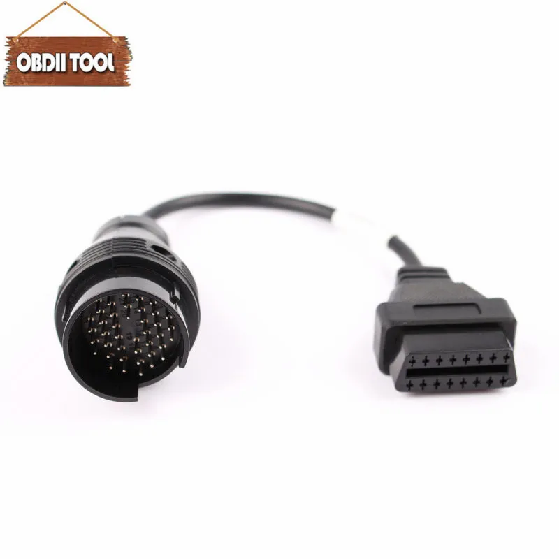 

Hot Sale OBDII Cable For IVECO Trucks 38 Pin obd 16 Pin Connector Cable Car Interface Cable Diagnostic Tools