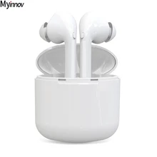 Мини наушники Myinnov MKJI9s TWS Dual Bluetooth 5,0 наушники зарядная коробка Беспроводные спортивные с микрофоном стерео бас гарнитура для телефона