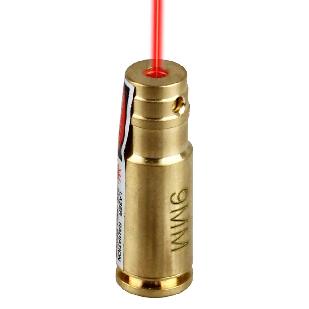 VERY100 Hunting 9mm Red Dot Laser Boresighter Bore Sight Caliber