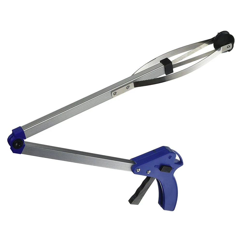 Longreach Pickup Robot Garbage Gripper Blue Hooks & Rails(to Be