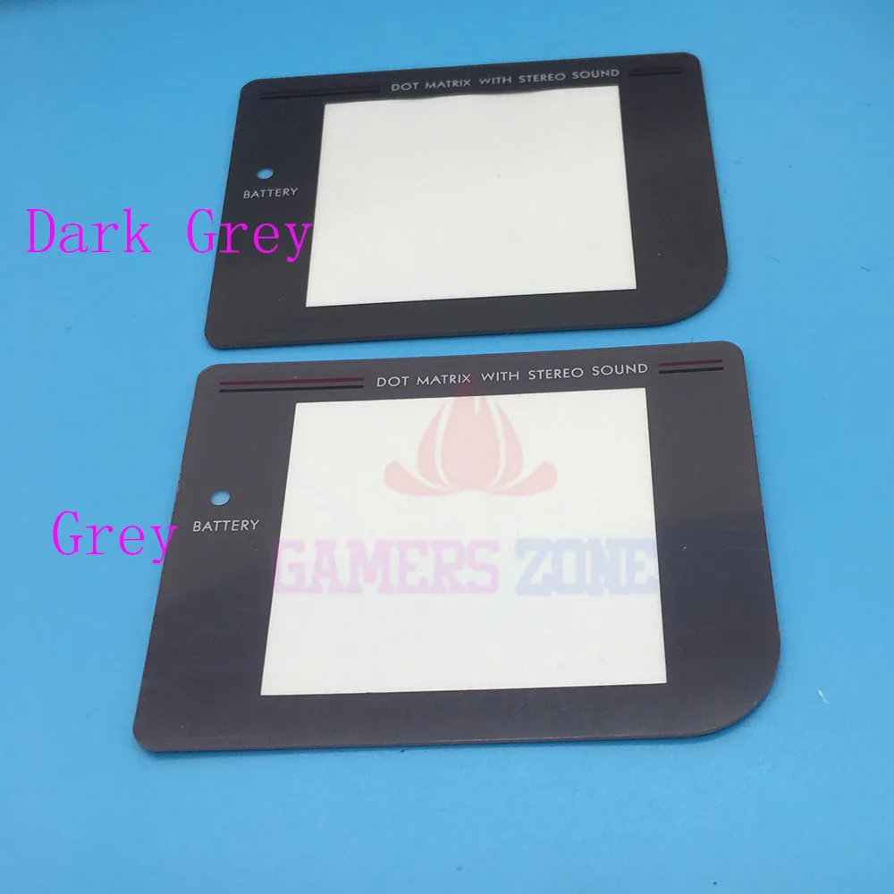 

50pcs DMG-01 Play It Loud Dark Grey Replacement Screen Lens Pretector for Nintendo Gameboy Original System