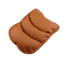 Центральной Консоли Подлокотник обивка Защитный чехол из мягкой искусственной кожи коврики Cushionf 6 7 MK7 для Skoda Octavia A7