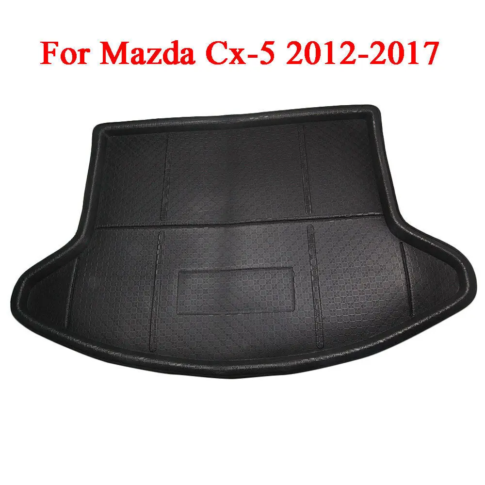 

Fit For 2013 2014 2015 2016 Mazda Cx-5 Cx5 Car Boot Mat Rear Trunk Liner Cargo Floor Tray Protector Guard Black Accessories