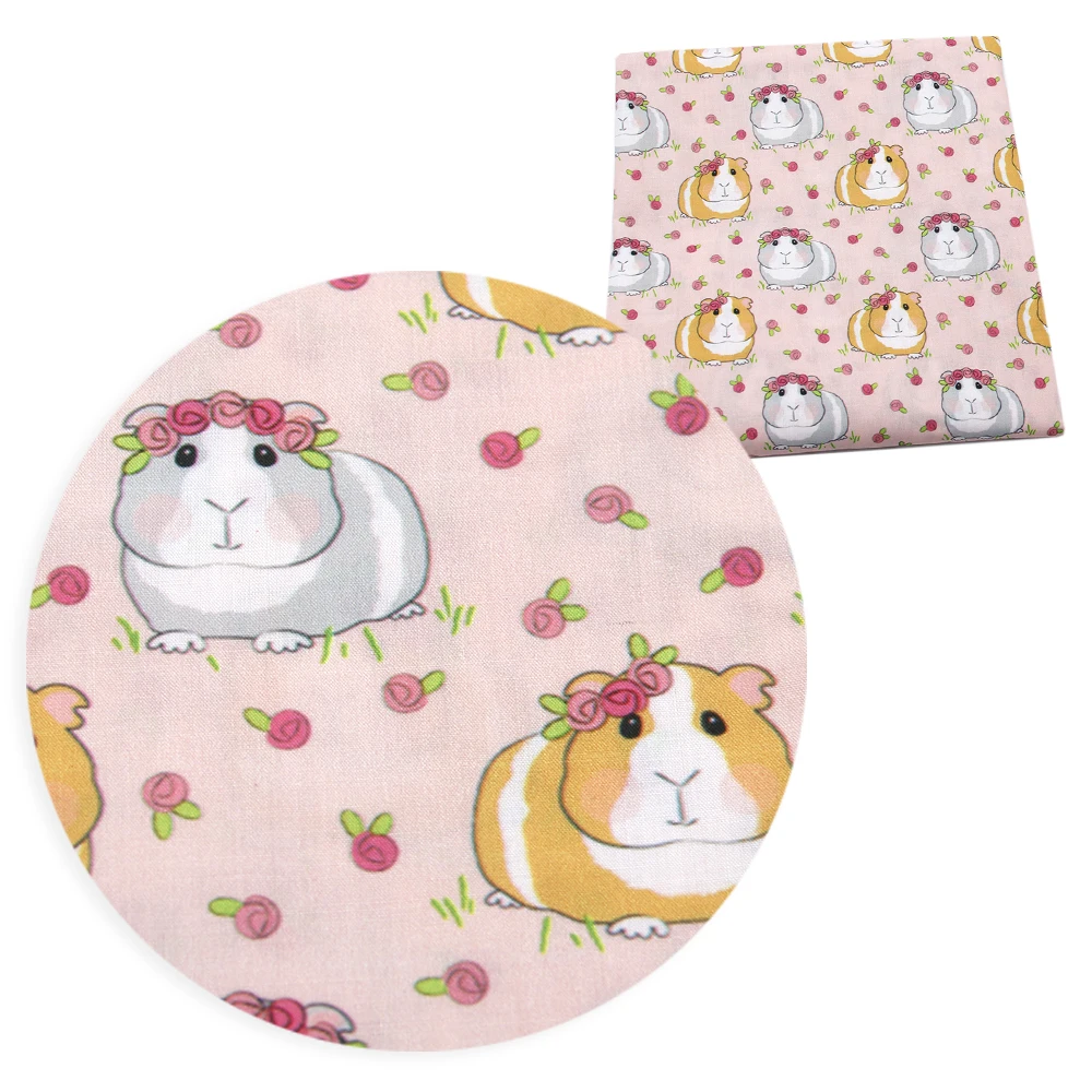 

David accessories 50*140cm Christmas Polyester Cotton Fabric Printed Cloth Disconnected DIY Sewing Cloth Material,c8065