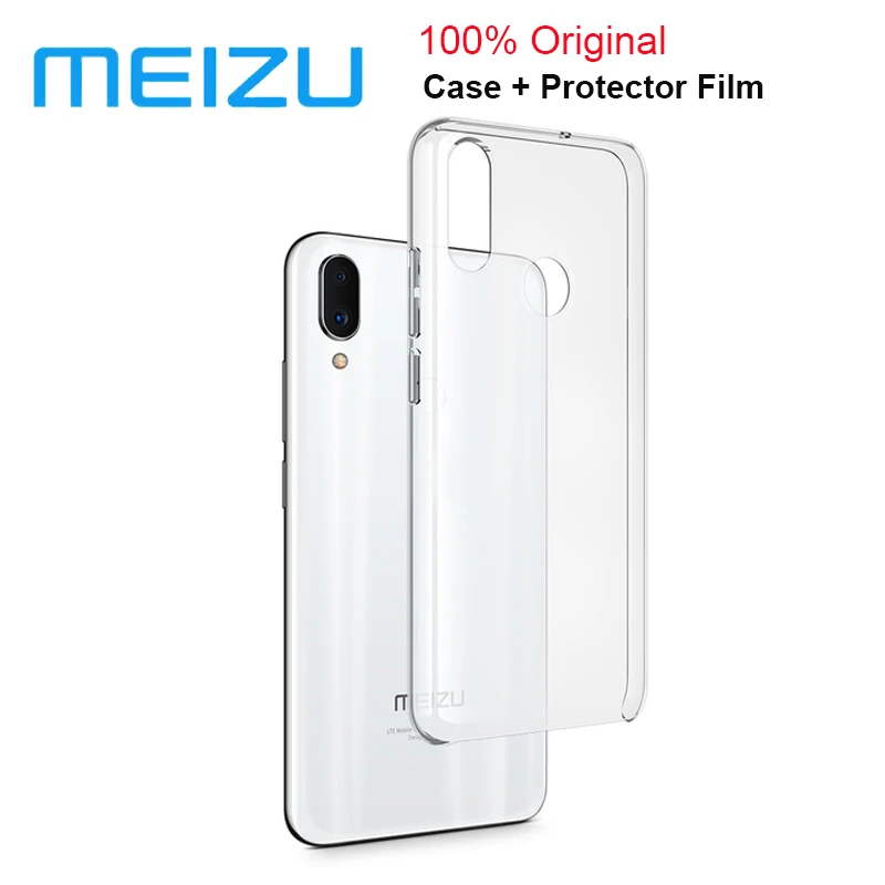 

100% Original MEIZU Case M8 M6 M9 Note M6S S6 16S X8 16X Anti-knock Case for Meizu Note 8 9 6 Cover Transparent Case Protector