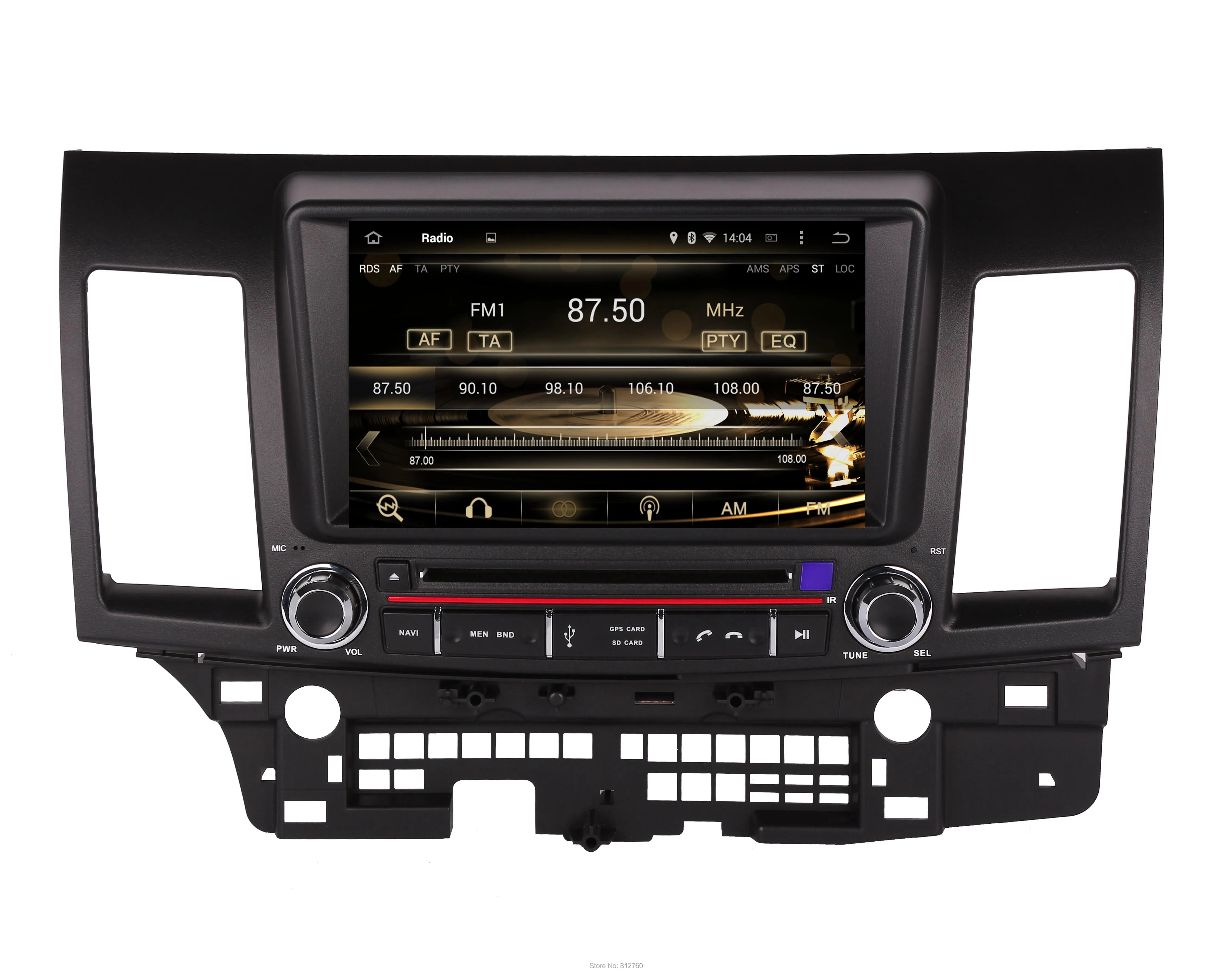 Clearance Nedehe 8" Octa Core 4G+32G Android 8.0 Car dvd gps navigation for Mitsubishi lancer 2008-2015 car radio stereo multimedia player 9