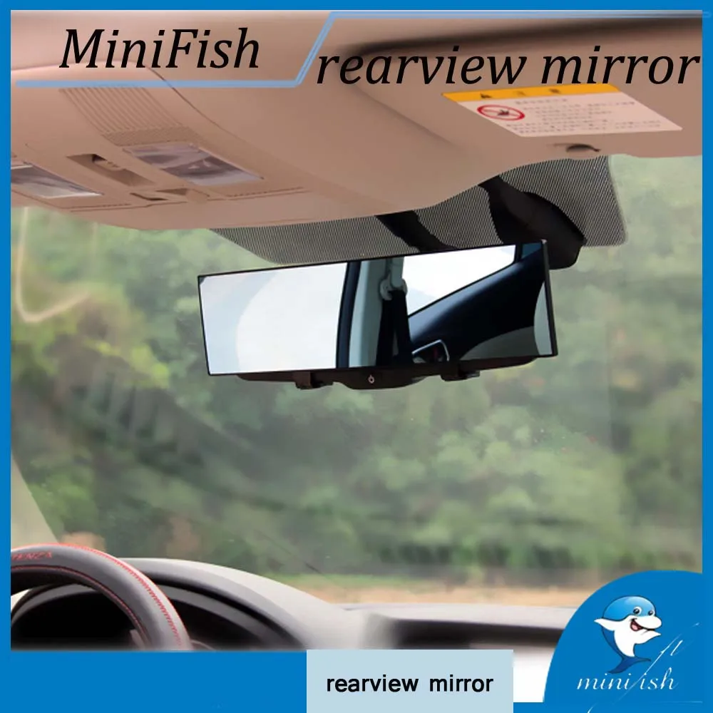 Large Vision Deluxe Anti glare Proof Car font b Interior b font Rear View Mirror Angle