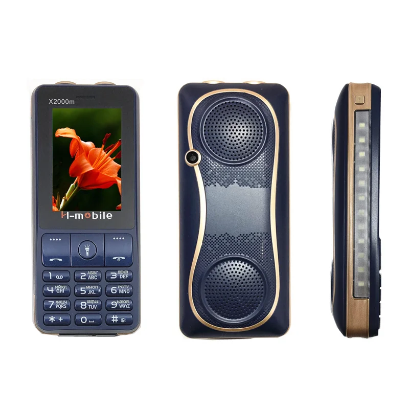 3600 mAh قوة البنك الهاتف المحمول 3 سيم mp3 المصباح المزدوج وعرة gsm هواتف محمولة للصدمات لوحة مفاتيح روسية X2000M الهاتف