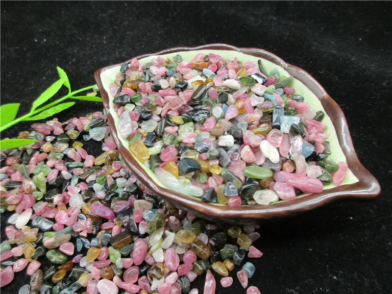 Wholesale Natural tourmaline crystal Crystal Stone Gravel Specimen