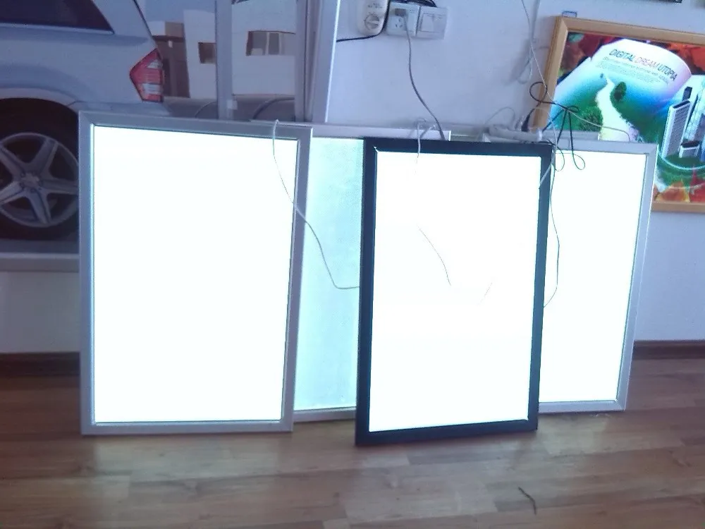 400mmx600mm Aluminum Illuminated Led Menu, Tracing Advertising Slim Led