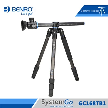 

Benro GC168TB1 Tripod Carbon Fiber Tripods Monopod For Camera With B1 Ballhead 4 Section Max Loading 12kg DHL Free Shipping