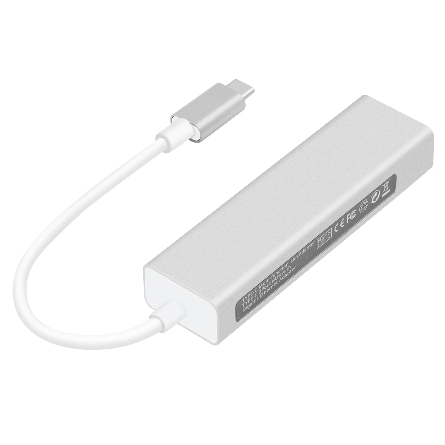 GOOJODOQ USB C Ethernet Rj45 сетевой адаптер 3 Порты и разъёмы концентратор USB Type C 10/100/1000 Мбит/с Gigabit Ethernet USB 3,0 сетевая карта для MacBook