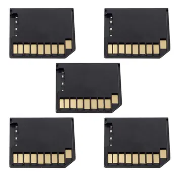 

10pcs/lot Chenyang Micro SD TF to SD Card Kit Mini Adaptor for Extra Storage Macbook Air / Pro / Retina Black White