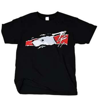 

Vogue Summer Cotton Men T Shirt Short Sleeve Black Harajuku Anime T-Shirt Puppy Print South Korea Clothing Men Clothes 2019 Tops