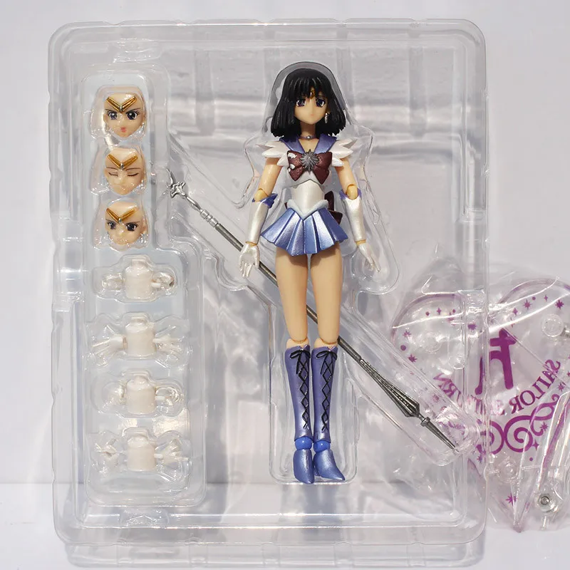 

New Arrival Anime Sailor Moon Crystal Saturn PVC Action Figure Toy 6"15cm Pack In Carton Box Free Shipping