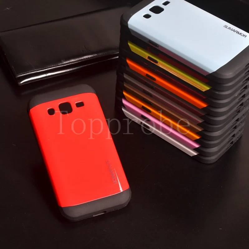 

Anti-knock SLIM ARMOR Case For Samsung galaxy Core Prime G360 G3606 G3608 cell phone protective silicone cover + 1pcs Film free