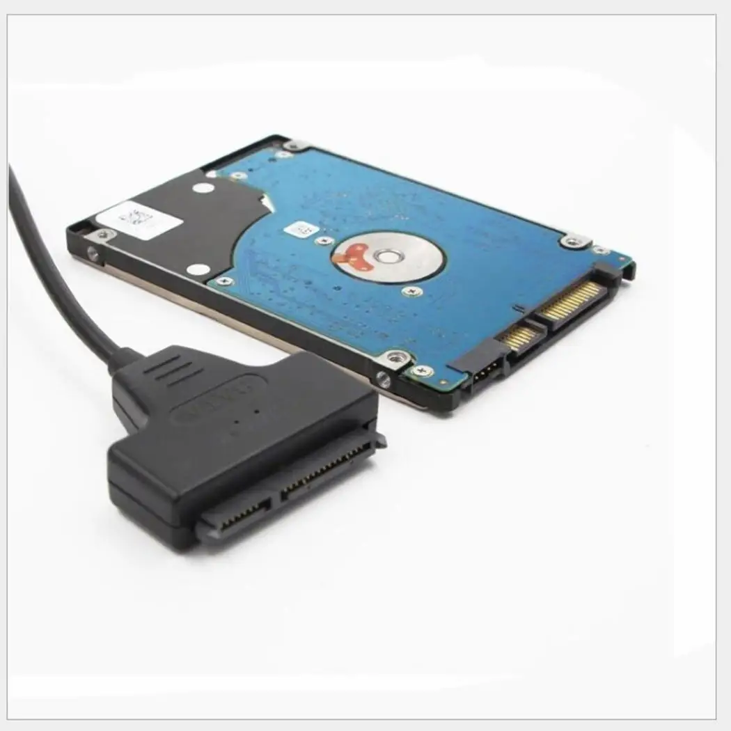 Прочный универсальный 2 usb порта USB 50 см/19 7 дюйма 0 15 + контактов для SATA черный