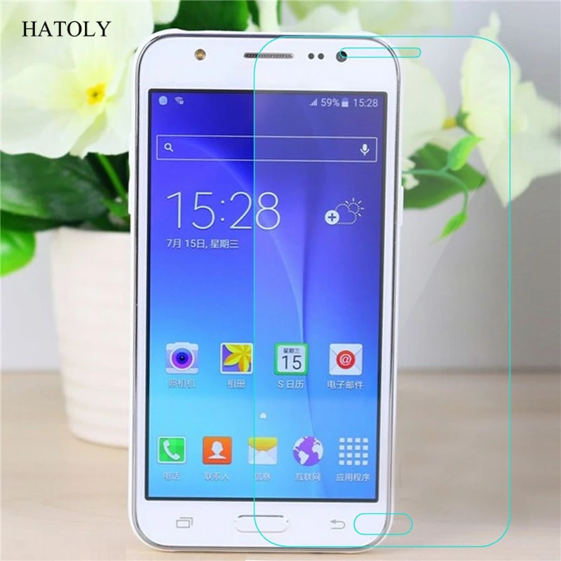 

2PCS Tempered Glass For Samsung Galaxy J5 2015 Ultra-thin Screen Protector for Samsung J5 2015 J500 HD Toughened Film HATOLY