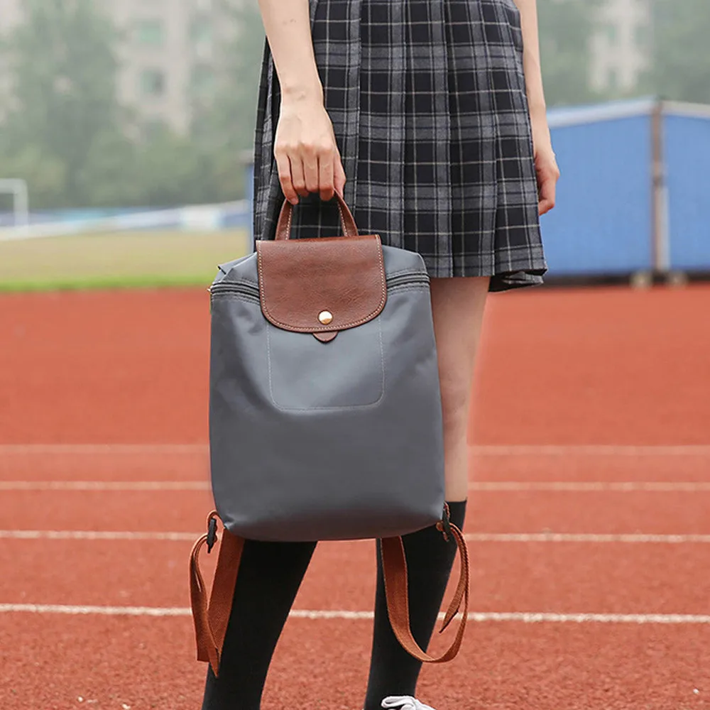 

Backpack Student College Water Repellen Nylon Backpack women Material Escolar Mochila Quality Brand Laptop Bag School Backpack